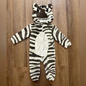 6-12 months zebra costume